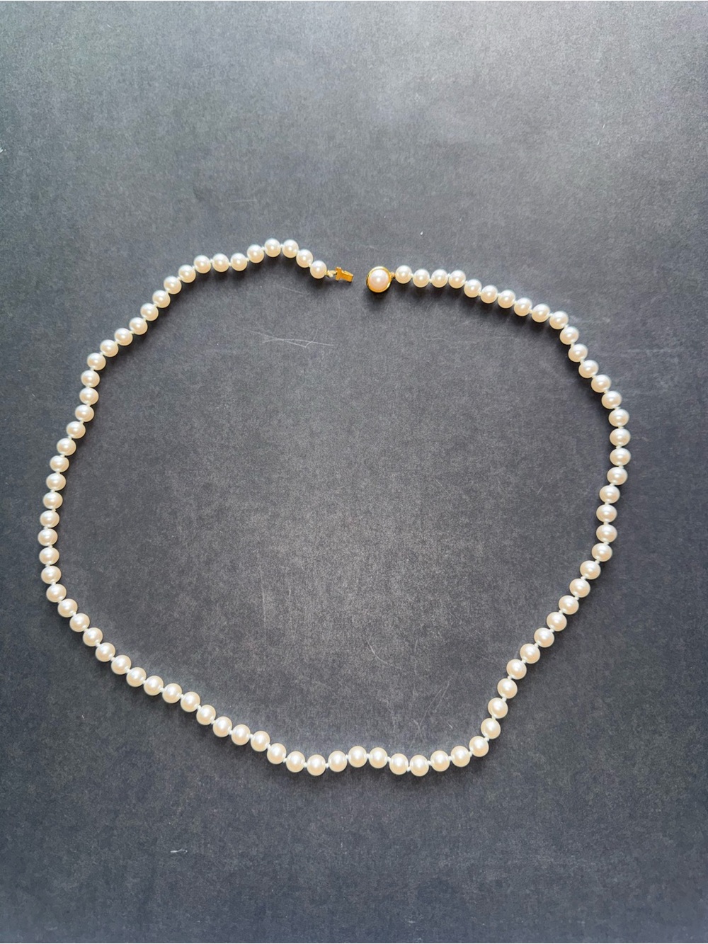 Pearl necklace